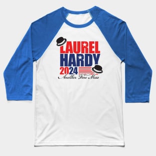 Laurel and Hardy 2024 Baseball T-Shirt